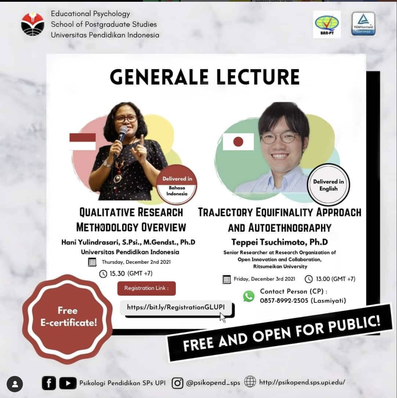 Generale Lecture