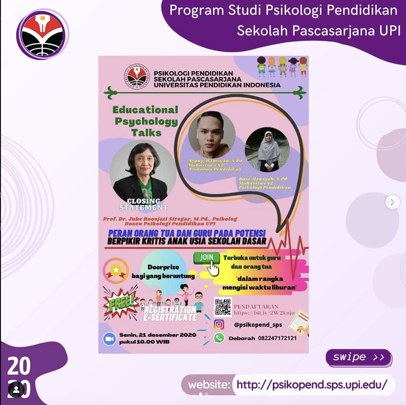 Peran Orang Tua & Guru pada Potensi Berfikir Kritis Anak Usia Sekolah Dasar