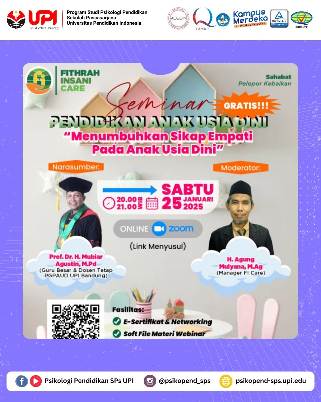 Webinar Pendidikan Anak Usia Dini