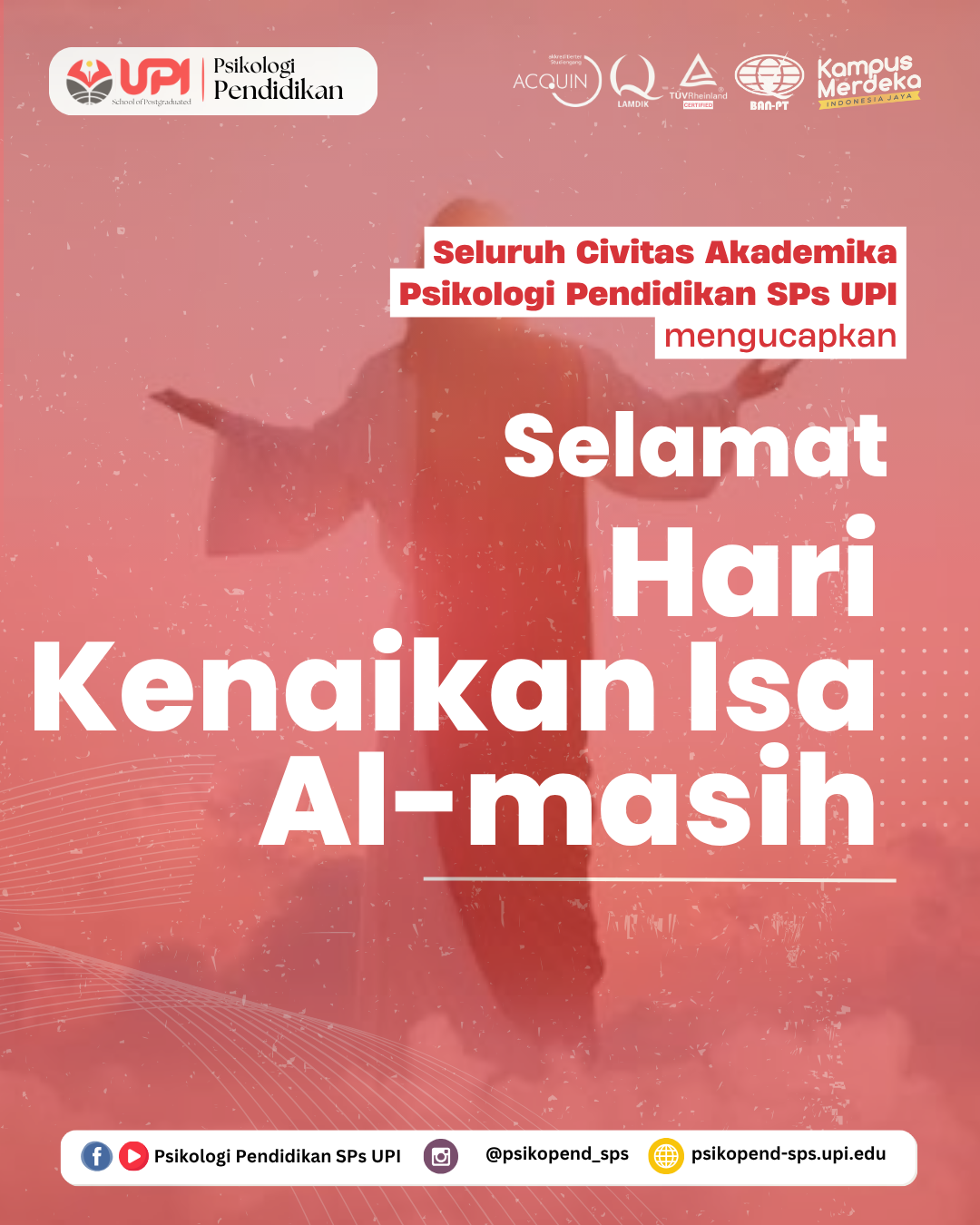 Selamat Hari Kenaikan Isa Al – Masih