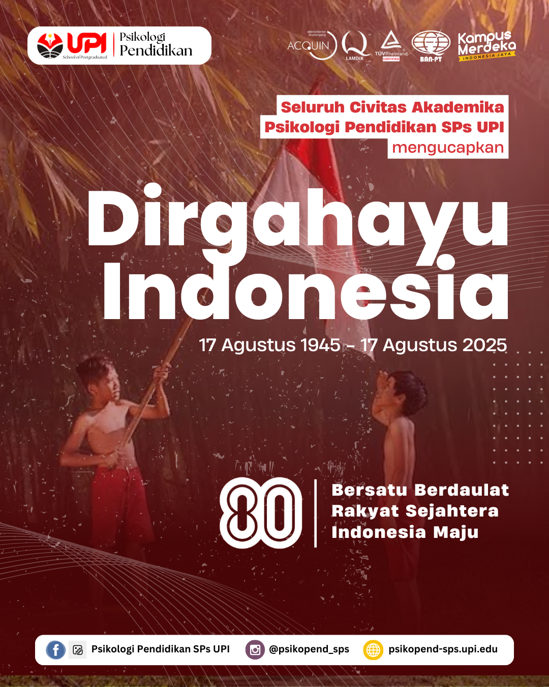 Dirgahayu Indonesia ke-80! 🇮🇩